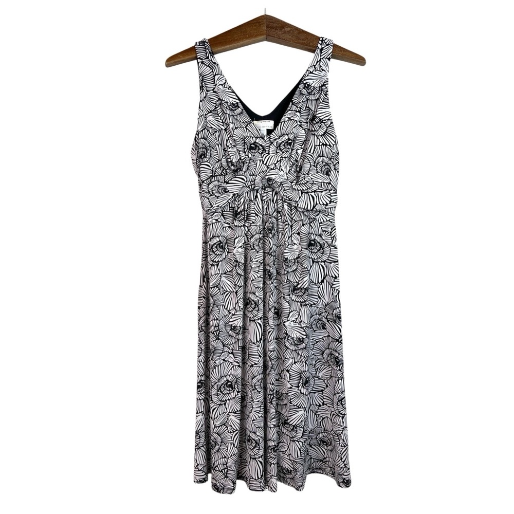 Molly New York A Pea In The Pod Black White Floral Vintage Y2K Maternity Dress S